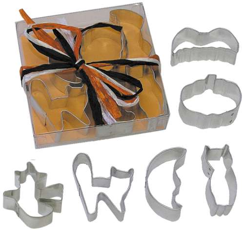 Mini Halloween Cookie Cutter Set - Click Image to Close